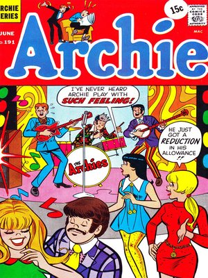 cover image of Archie (1960), Issue 191